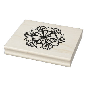 Pattern 93 rubber stamp