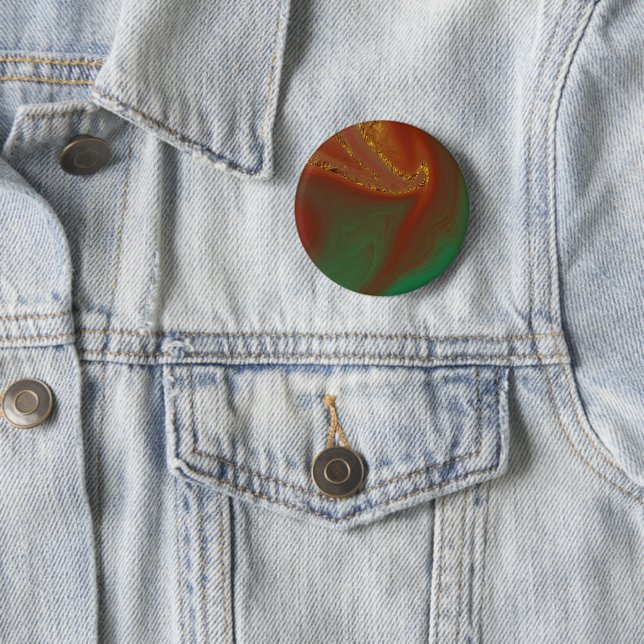 pattern abstract. 2 inch round button (In Situ)