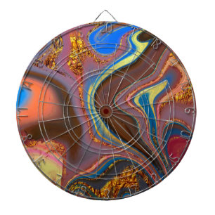 pattern abstract brown dartboard