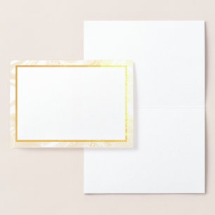 pattern abstract brown foil card