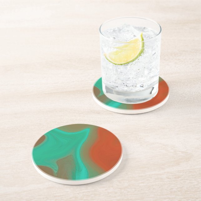 pattern abstract coaster (Side)