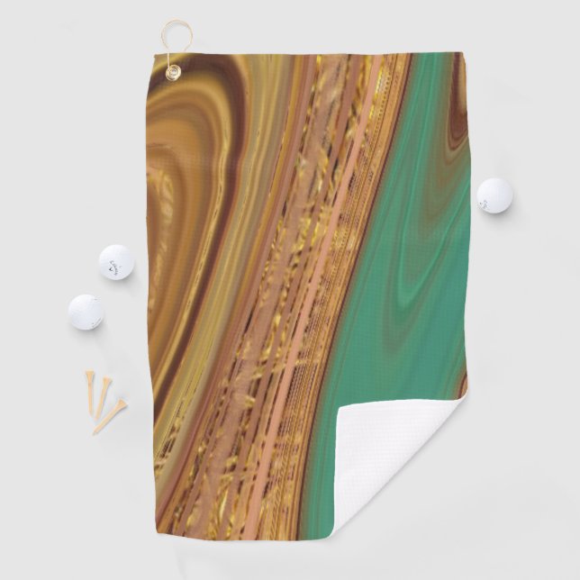 pattern abstract. golf towel (InSitu)