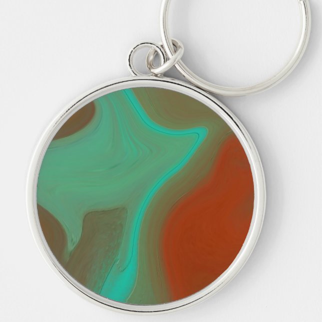 pattern abstract keychain (Front)