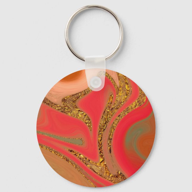 pattern abstract. keychain (Front)