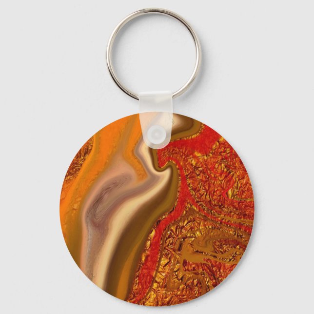 pattern abstract. keychain (Front)