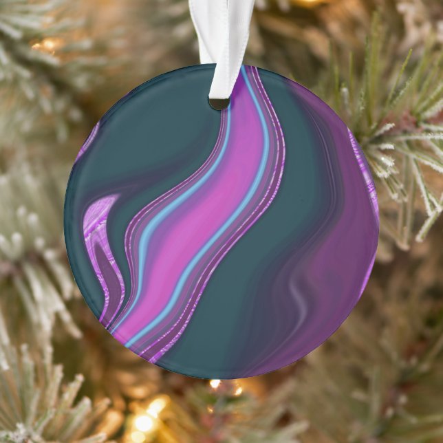 pattern abstract marbled ornament (Tree)