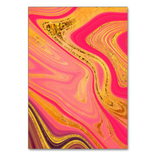 pattern abstract marbled table number