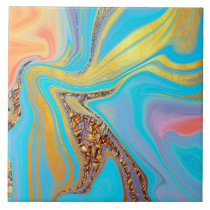 pattern abstract marbled tile