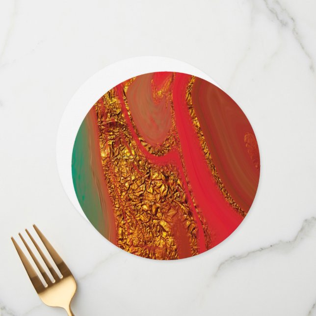 pattern abstract. menu (Front/Back In Situ)