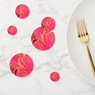 pattern abstract pink confetti