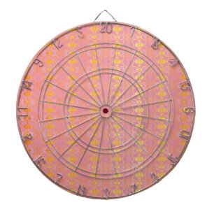 pattern abstract pink dartboard