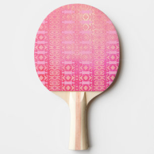 pattern abstract pink ping pong paddle