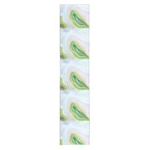 pattern abstract. short table runner