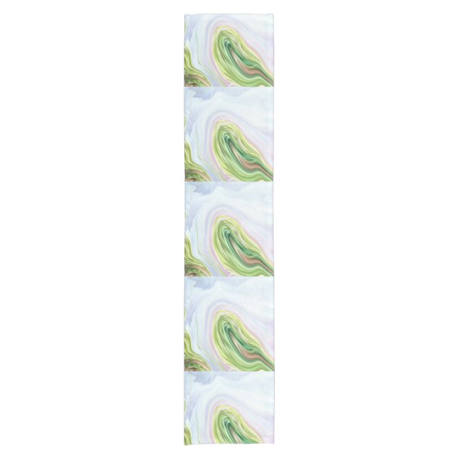 pattern abstract. short table runner (Front)