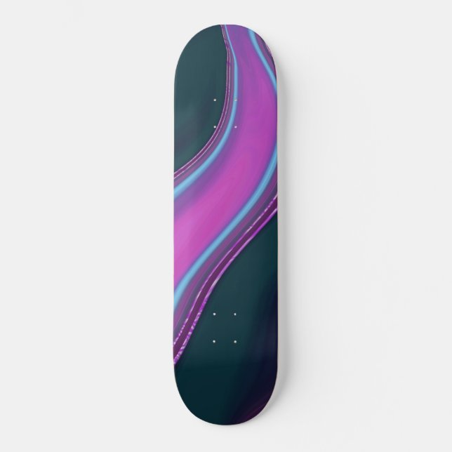 pattern abstract skateboard (Front)