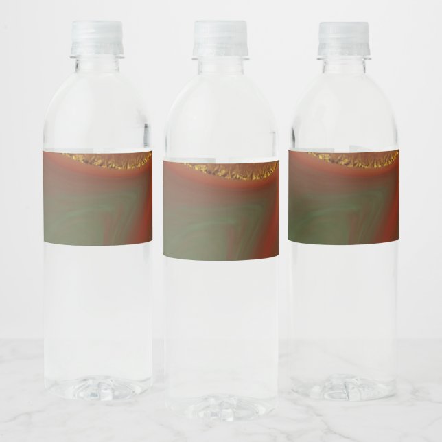 pattern abstract. water bottle label (Bottles)