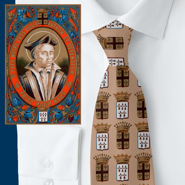 Pattern after St. Ivo of Kermartin (M 005) Tie (Creator Uploaded)