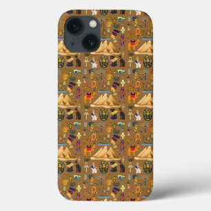 Pattern Ancient Egyptian Hieroglyphic Symbol  iPhone 13 Case