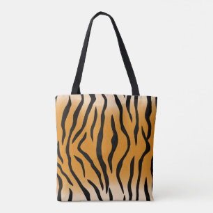 Pattern animal tote bag