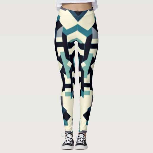 Pattern art  leggings (Front)