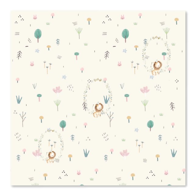 Pattern babyroom wallpaper  (Front)
