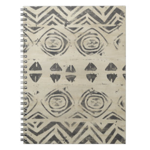 Pattern Bazaar - Rounded and Geometric Shapes Notebook
