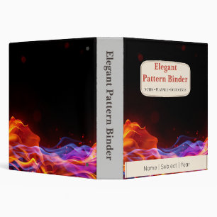 Pattern Binder Elegant Custom Planner Binder
