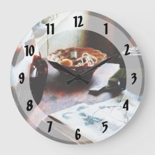 Pattern Book Large Clock