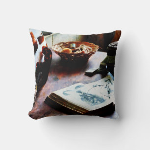 Pattern Book Throw Pillow