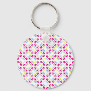 Pattern Bulldogs Keychain