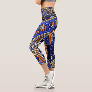 Pattern  capri leggings