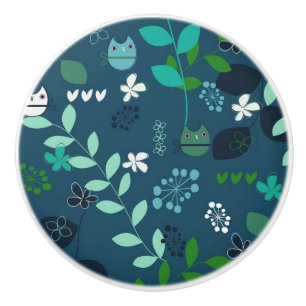 pattern ceramic knob