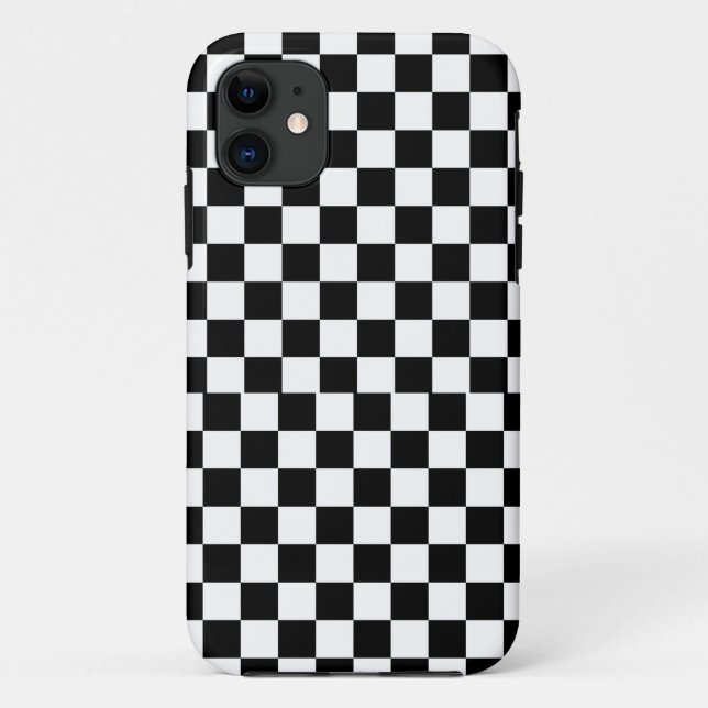 Pattern Checkerboard Case-Mate iPhone Case (Back)