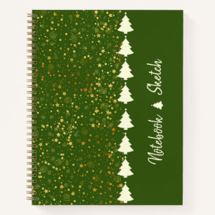 Pattern Christmas decoration Notebook