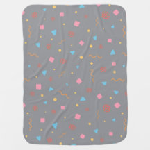 Pattern christmas geometric yellow orange grey