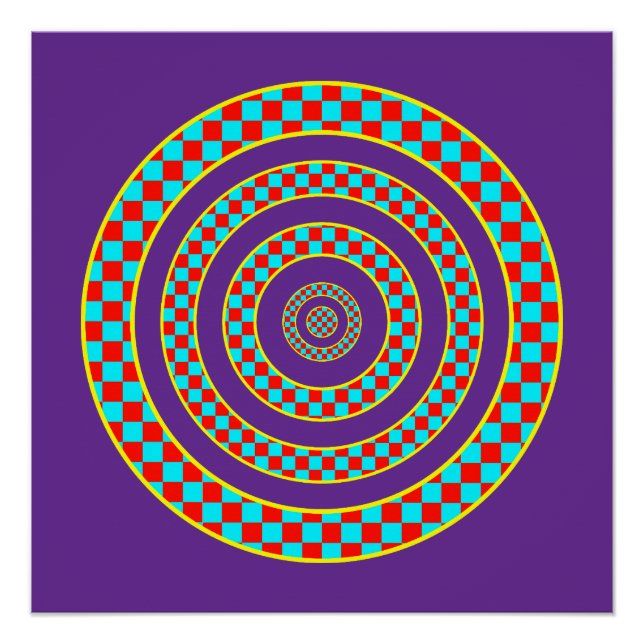 Pattern Circles Poster (Front)