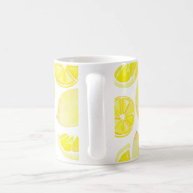Pattern citric design coffee Mug (Handle)