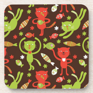 pattern coaster