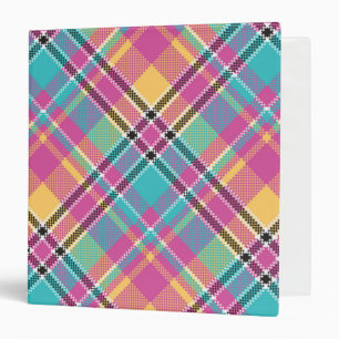 Pattern Colorfull Modern Geometric Vintage Binder