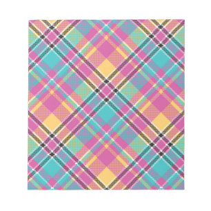 Pattern Colorfull Modern Geometric Vintage Notepad