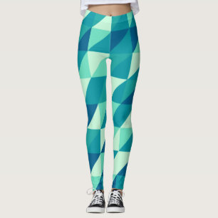 Pattern Colorfull Modern Retro Vintage Leggings