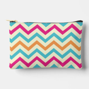 Pattern Colorfull Stylish Geometric Vintage      Accessory Pouch