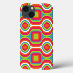 Pattern Colorfull Stylish Geometric Vintage Cute  iPhone 13 Case