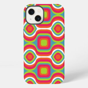 Pattern Colorfull Stylish Geometric Vintage Cute  iPhone 13 Case