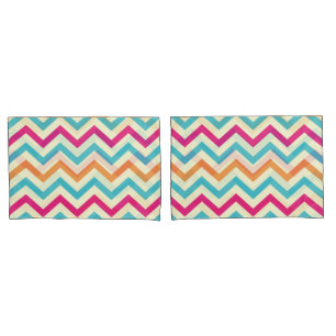 Pattern Colorfull Stylish Geometric Vintage Pillowcase
