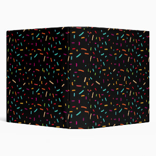 Pattern Colorfull Stylish Summer Vintage        Binder