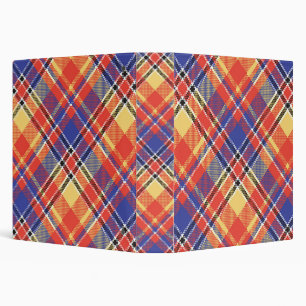 Pattern Colorfull Trendy Geometric Vintage         Binder