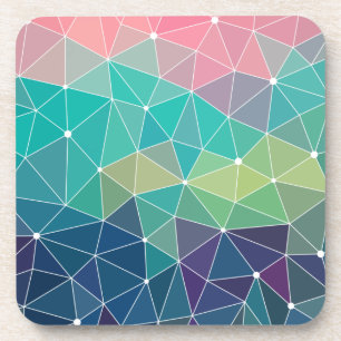 Pattern Colourful Inspiration Retro Cute Coaster