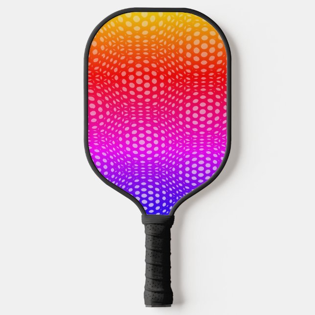 Pattern Cover Pickleball Paddle (Front)