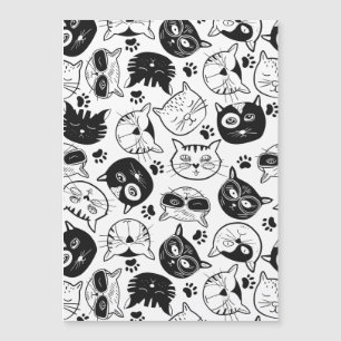Pattern cute cat house cat, Maine Coon